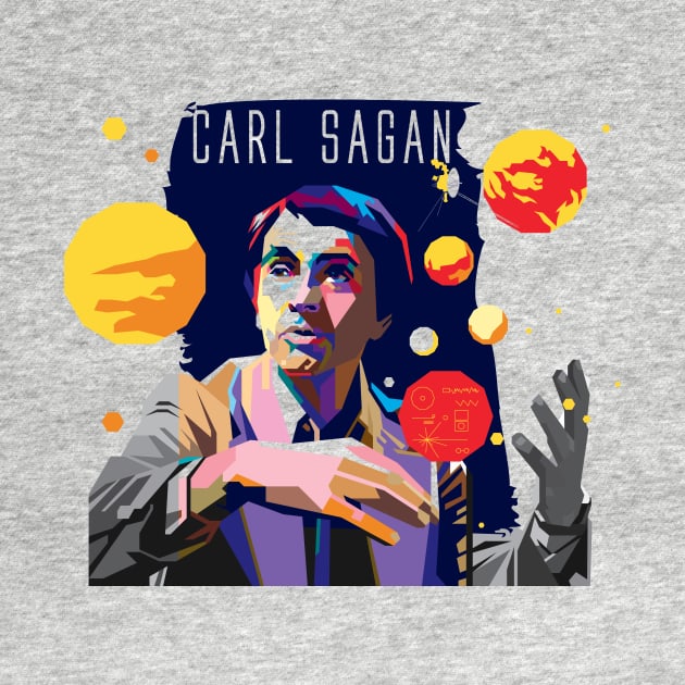 Carl Sagan by difrats